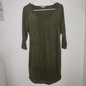 Velvet Green Dress